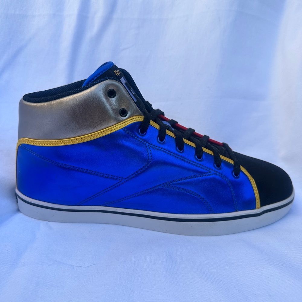 NWOT Reebok T Raww Rapper Tyga Multicolor High-Top Sneakers/Shoes - Picture 2 of 6